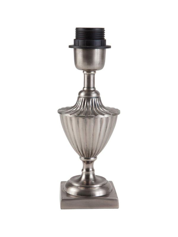 PR Home Pollino Lampfot Antiksilver 24cm