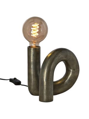 PR Home Notice Swirl Lampfot Råmässing 18cm