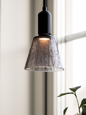 PR Home Tilda Fönsterlampa E27, svart/smoky
