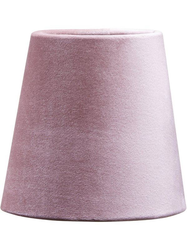 PR Home Queen Lampskärm Sammet Klarrosa 10cm