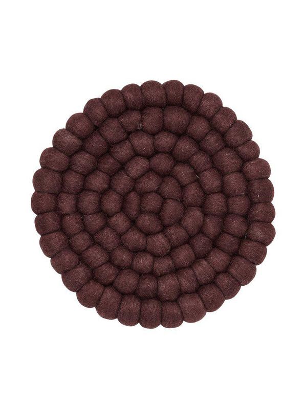 Svanefors Nisha Grytunderlägg Vinröd 20 cm