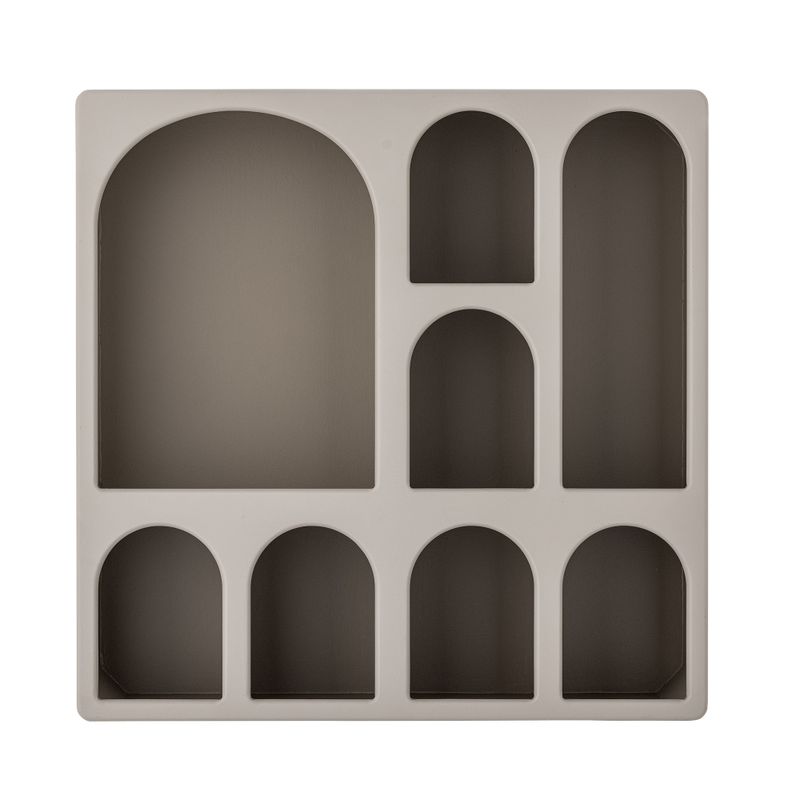 Bloomingville Graphia Bokhylla, Brun, Mdf L48xH48xW12 cm