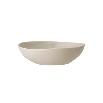 Djup tallrik Natur Stengods Bea | Bloomingville