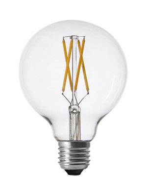 PR Home Shine LED Filament Globe Clear 95mm 806lm