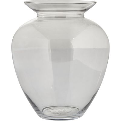 Lene Bjerre Milia Vas Ljusgrå Glas H30 cm