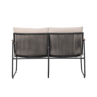 Soffa Svart Metall Hampton | Bloomingville
