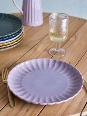 Tallrik Rosa Stengods Latina | Bloomingville