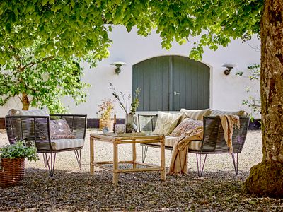 Fåtölj Svart Metall Mundo | Bloomingville