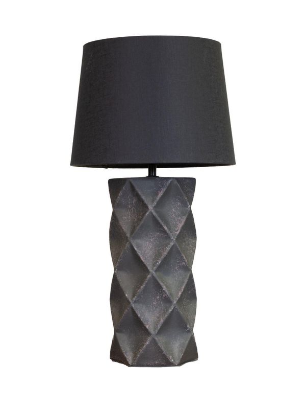 Hazel Lampfot 64cm Sofia Carnaby Skärm Svart | PR Home