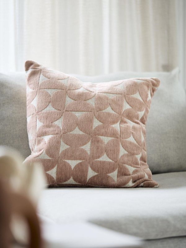 Tess Kuddfodral Puder 45x45cm | Svanefors