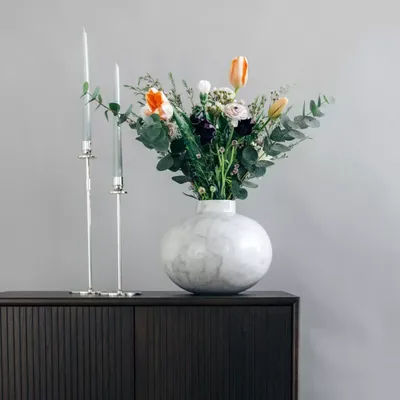 Hilke Collection Ljusstake, Chiaro di luna - 35cm