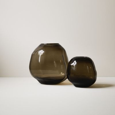DBKD Pebble Vase small Brun