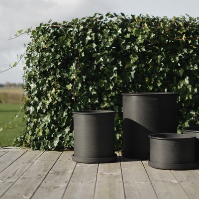 DBKD Plant Pot large 2-set Svart