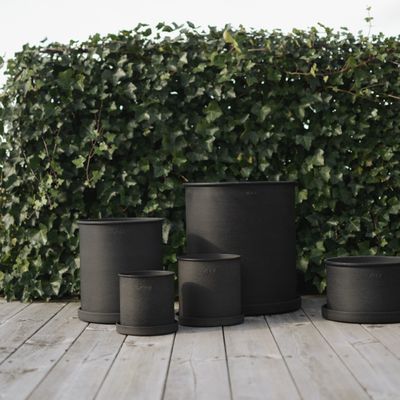 DBKD Plant Pot large 2-set Svart