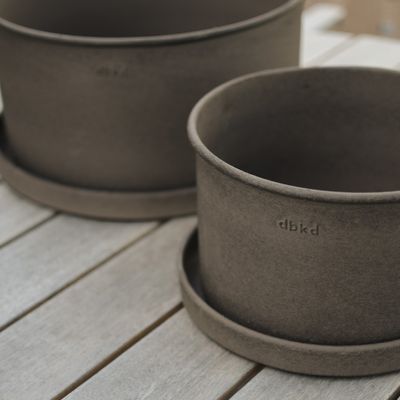 DBKD Plant Bowl 2-set Brun