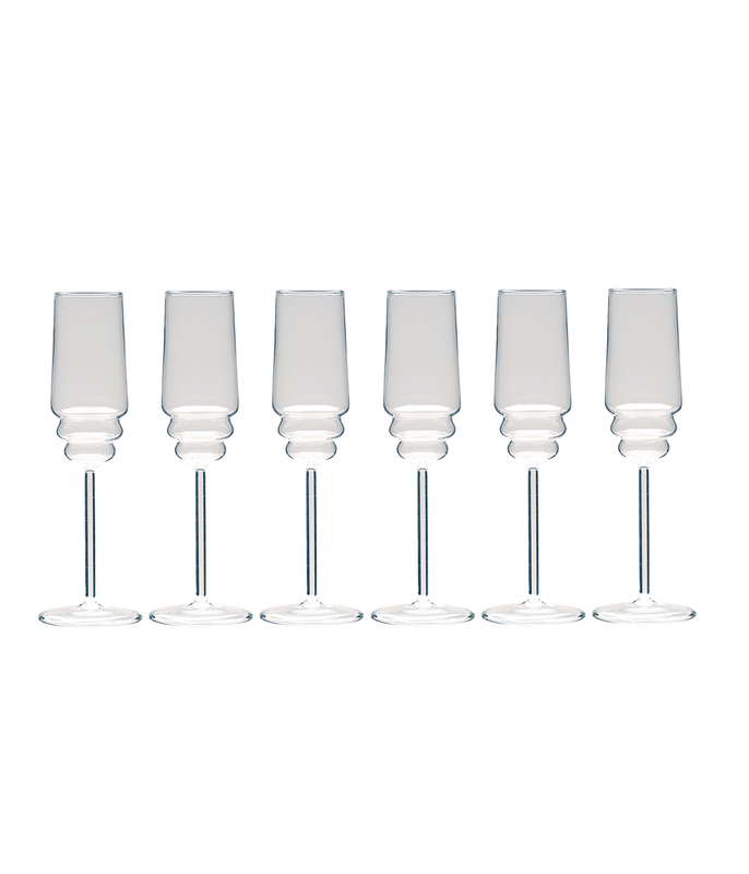 Muurla Steps Mousserande Vinglas 25 cl, 6-pack