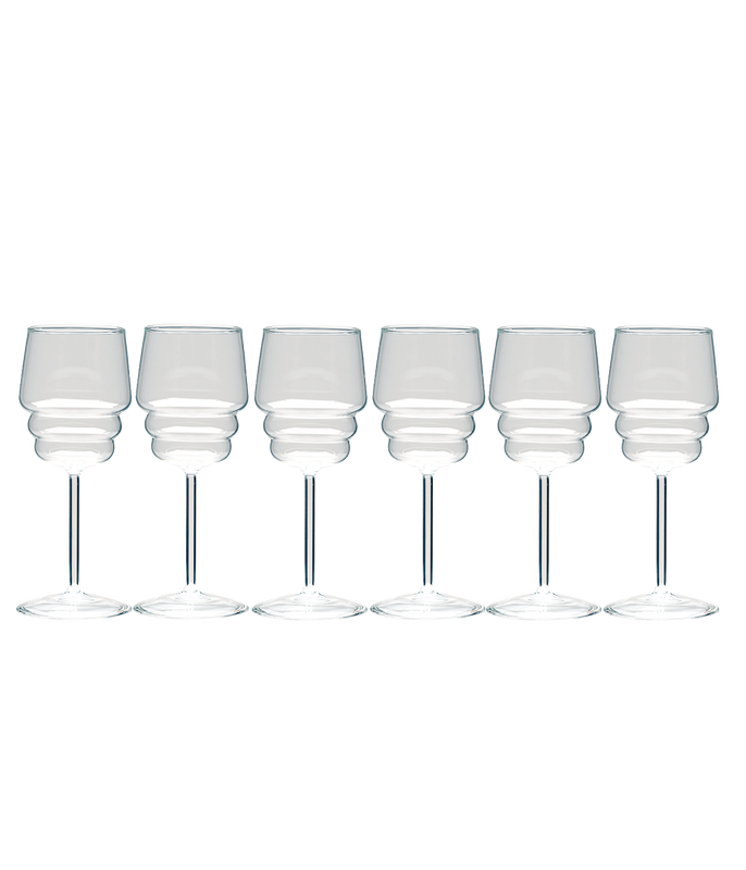 Muurla Steps Rödvinsglas 45 cl, 6-pack