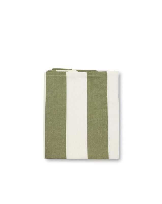 Jakobsdals Striato Vaxduk 140x260 cm Oliv