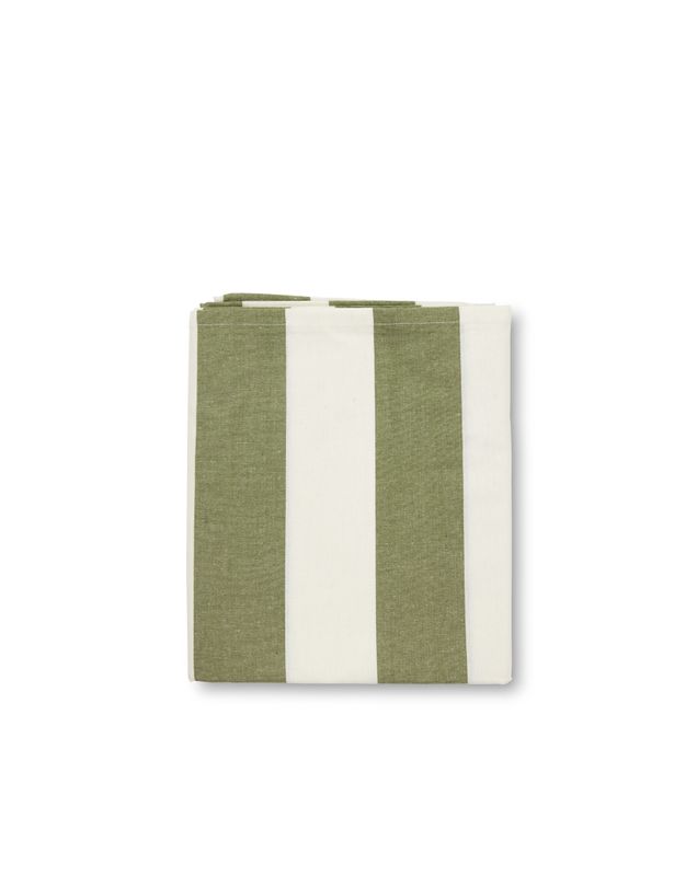 Jakobsdals Striato Vaxduk 140x260 cm Oliv
