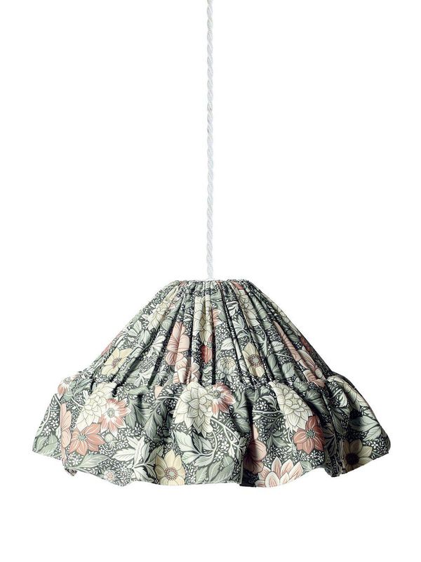 PR Home Stina Taklampa Dahlia Grön 40cm