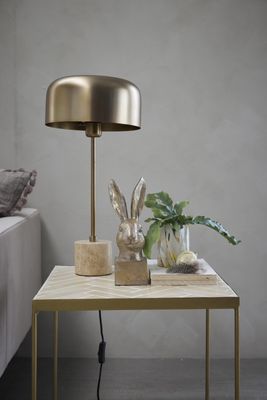 Sofillia Bordslampa Linne Travertin Lene Bjerre