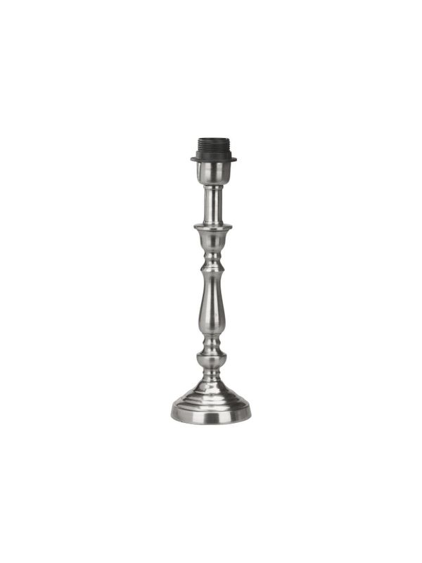 Therese Lampfot Antiksilver 42cm | PR Home