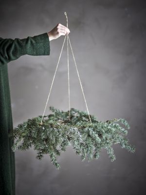 Cedar Krans Grön Polyeten Ø70cm Bloomingville