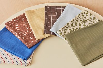 Muslin Isblå Ekologisk Bomull OYOY MINI
