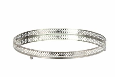 Lene Bjerre Bethel Bricka Silver Mässing Ø36 cm