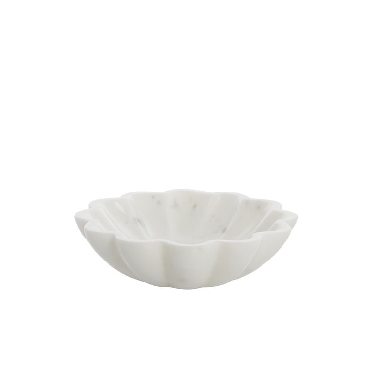 Lene Bjerre Ellia Skål Vit Marmor Ø20 cm