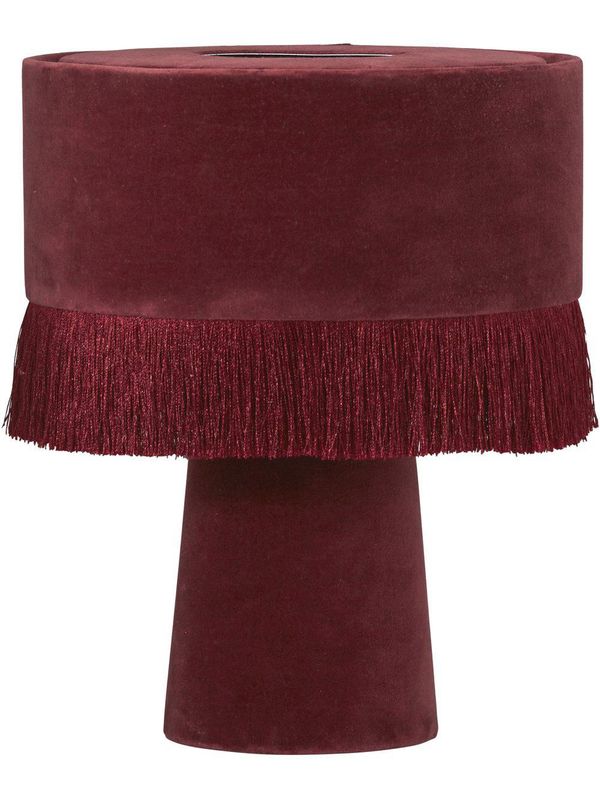 PR Home Alexis Bordlampa Vinröd 31cm