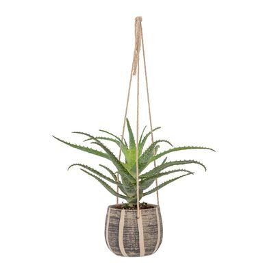 Hängande kruka Natur Stengods Madi | Bloomingville