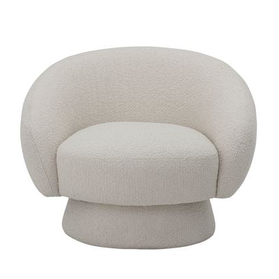 Fåtölj Vit Polyester Ted | Bloomingville