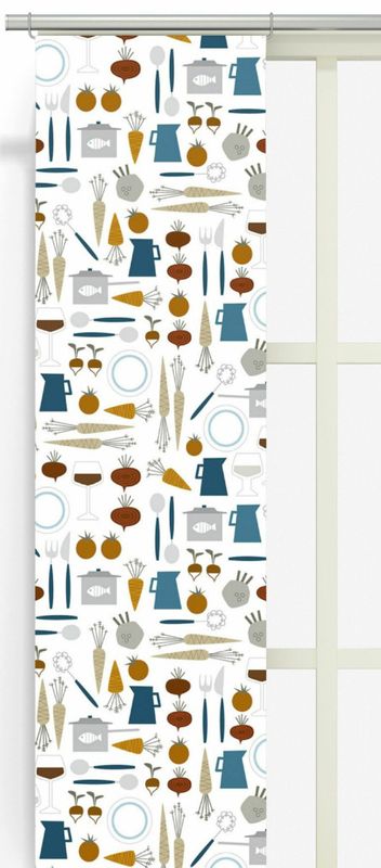Dinner turkos panellängd 2 pack Arvidssons Textil