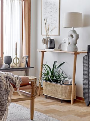 Vas Svart Stengods Dagny | Bloomingville