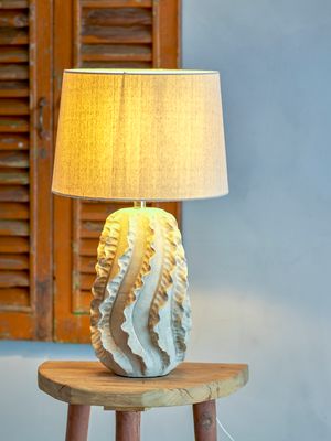 Bordslampa Natur Stengods | Bloomingville Creative