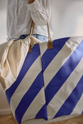 OYOY Sakki Förvaringskorg Blå Polyester