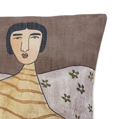 Zita Kudde Gul Polyester L45cm Bloomingville
