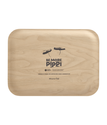 Muurla Pippi Bricka Be More Pippi 27x20 cm