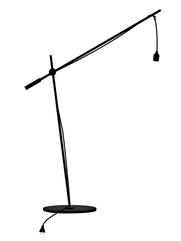 PR Home Anund Golvlampa Utomhus 190 cm Grå