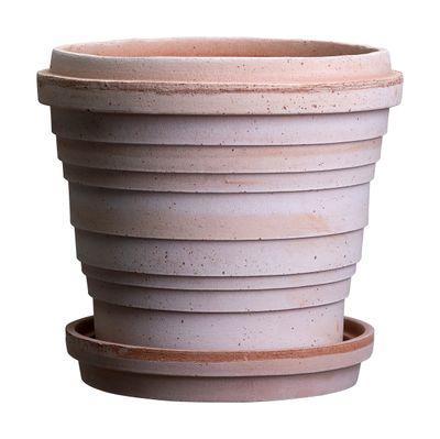 Bergs Potter Planet RAW Kruka Med Fat Rosa, Ø 25 cm