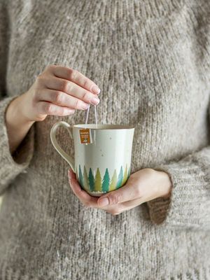 Mugg Natur Stengods Spruce | Bloomingville