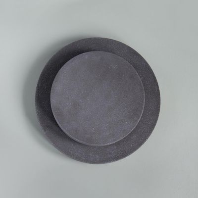 Bergs Potter Rolling Stone TERRAZZO Blomvagn Grå, Ø 35 cm
