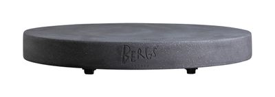 Bergs Potter Rolling Stone TERRAZZO Blomvagn Grå, Ø 35 cm