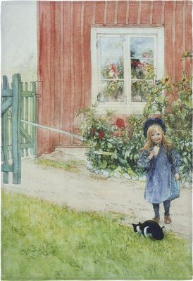 Svanefors Brita Kökshandduk Grön 50x70 cm