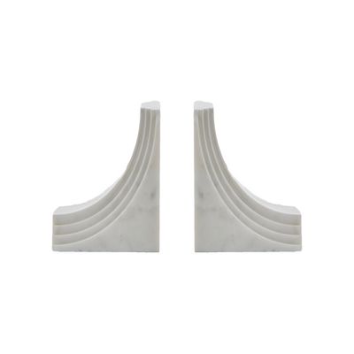 Lene Bjerre Ellia Bokstöd Vit Marmor