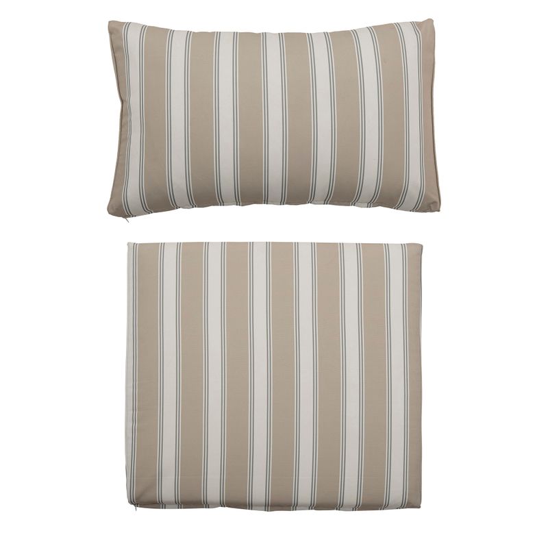Kuddfodral Grön Polyester Mundo Set om 2 | Bloomingville