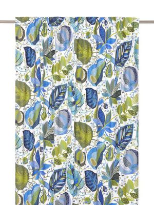 Svanefors A&E Gardin 2-pack Blå 145x250 cm