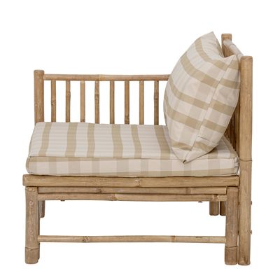 Modulsoffa vänster hörn Natur Bambu Korfu | Bloomingville