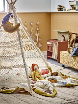 Herle Barnens tipi Natur Bomull L100 cm Bloomingville Mini